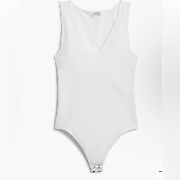 J. Crew Tops - NWOT Sleeveless layering V-neck bodysuit
